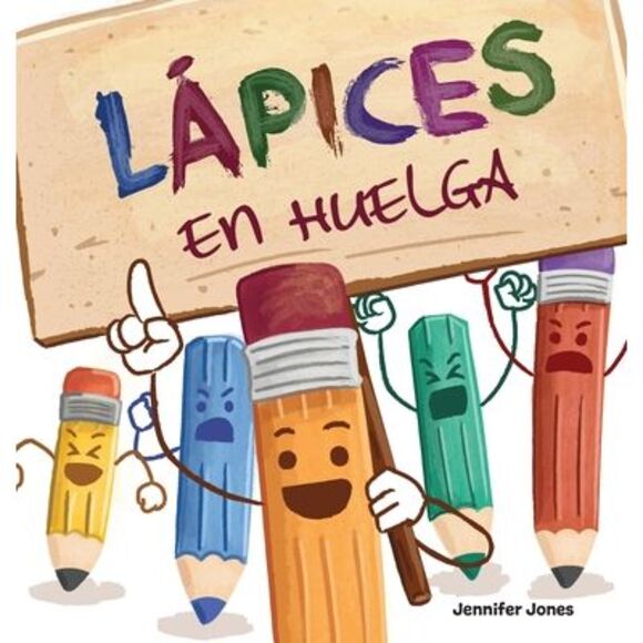 Lápices en Huelga: Un libro infantil divertido, con rimas, para leer en voz alta - Picture 1 of 1